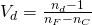 V_d = \frac{n_d-1}{ n_F - n_C }