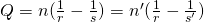 Rendered by QuickLaTeX.com Q = n (\frac{1}{r}-\frac{1}{s}) = n' (\frac{1}{r}-\frac{1}{s'})